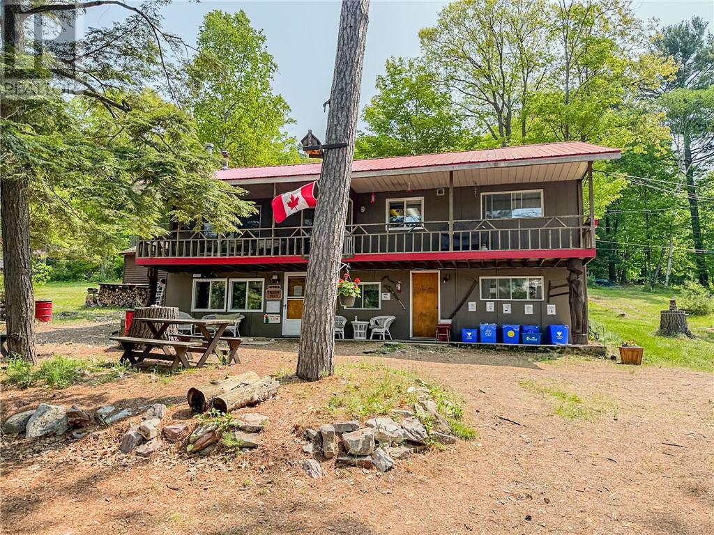 Main lodge and three-bedroom owner residence