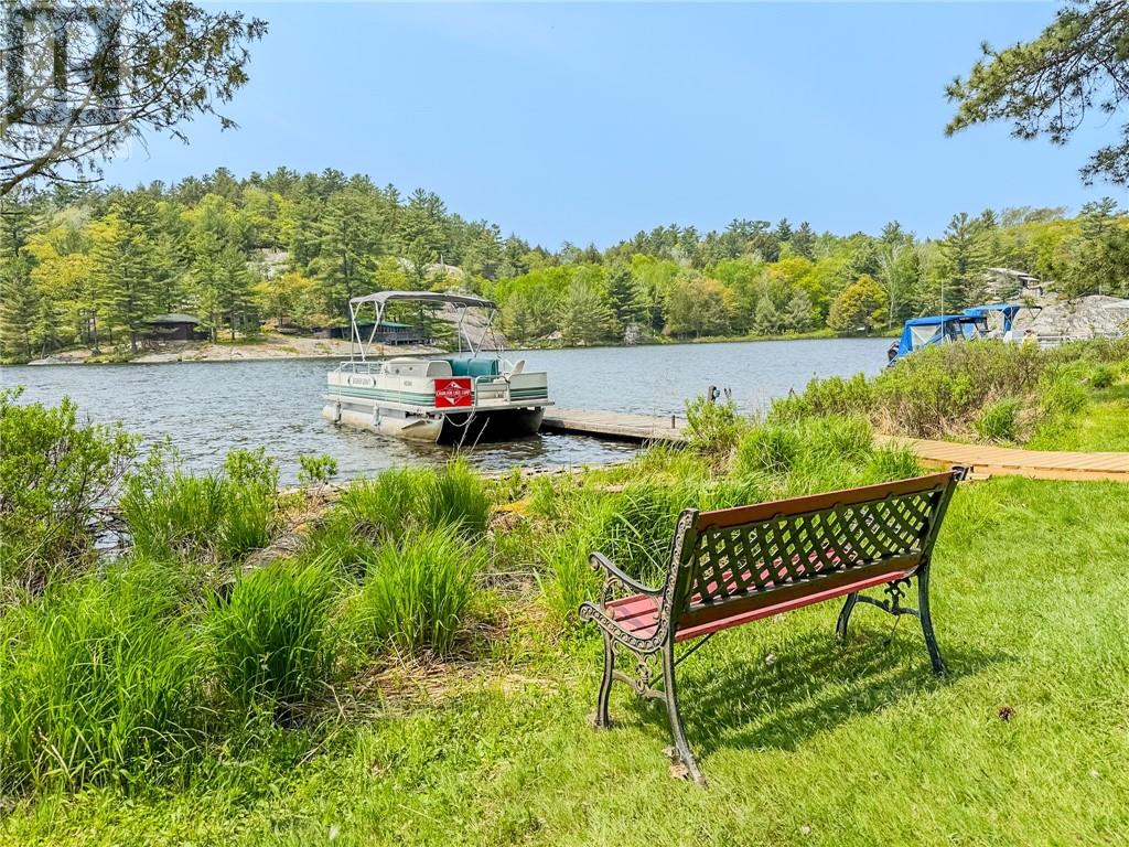 Quiet natural shoreline at the resort