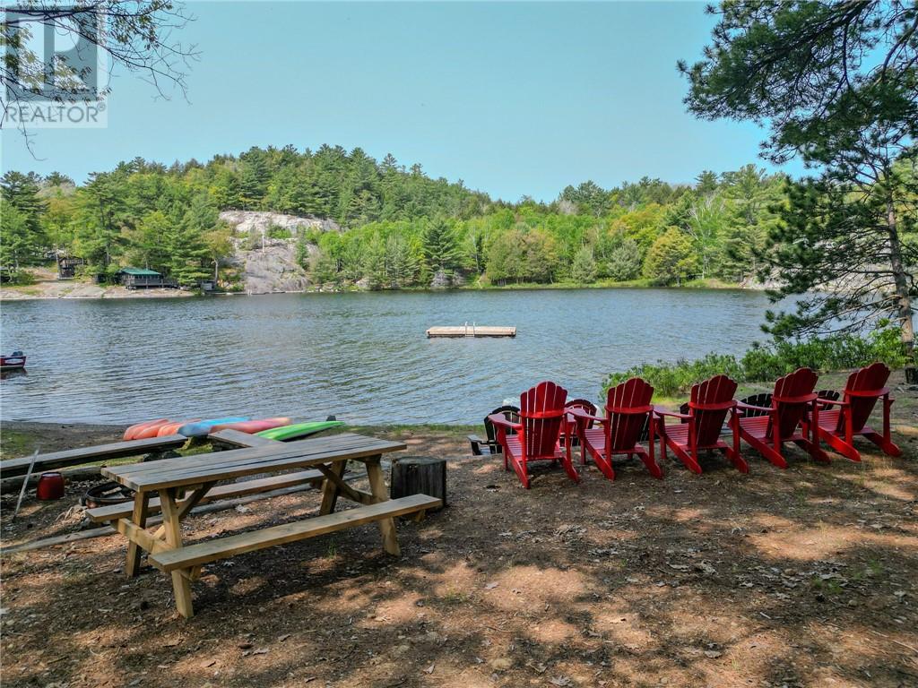 Charlton Lake Camp waterfront and forested La Cloche landscape